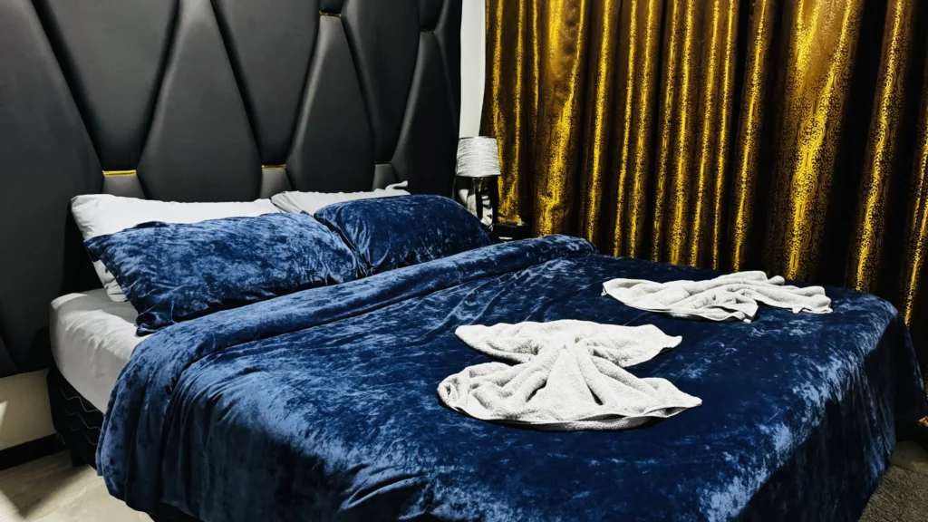 Bedroom in the Exclusive King apartment